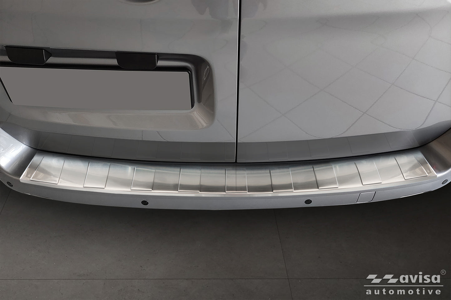 protector de parachoques trasero PEUGEOT EXPERT plata