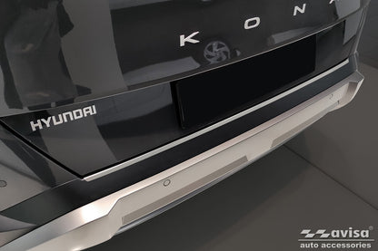 protector de parachoques trasero HYUNDAI KONA plata