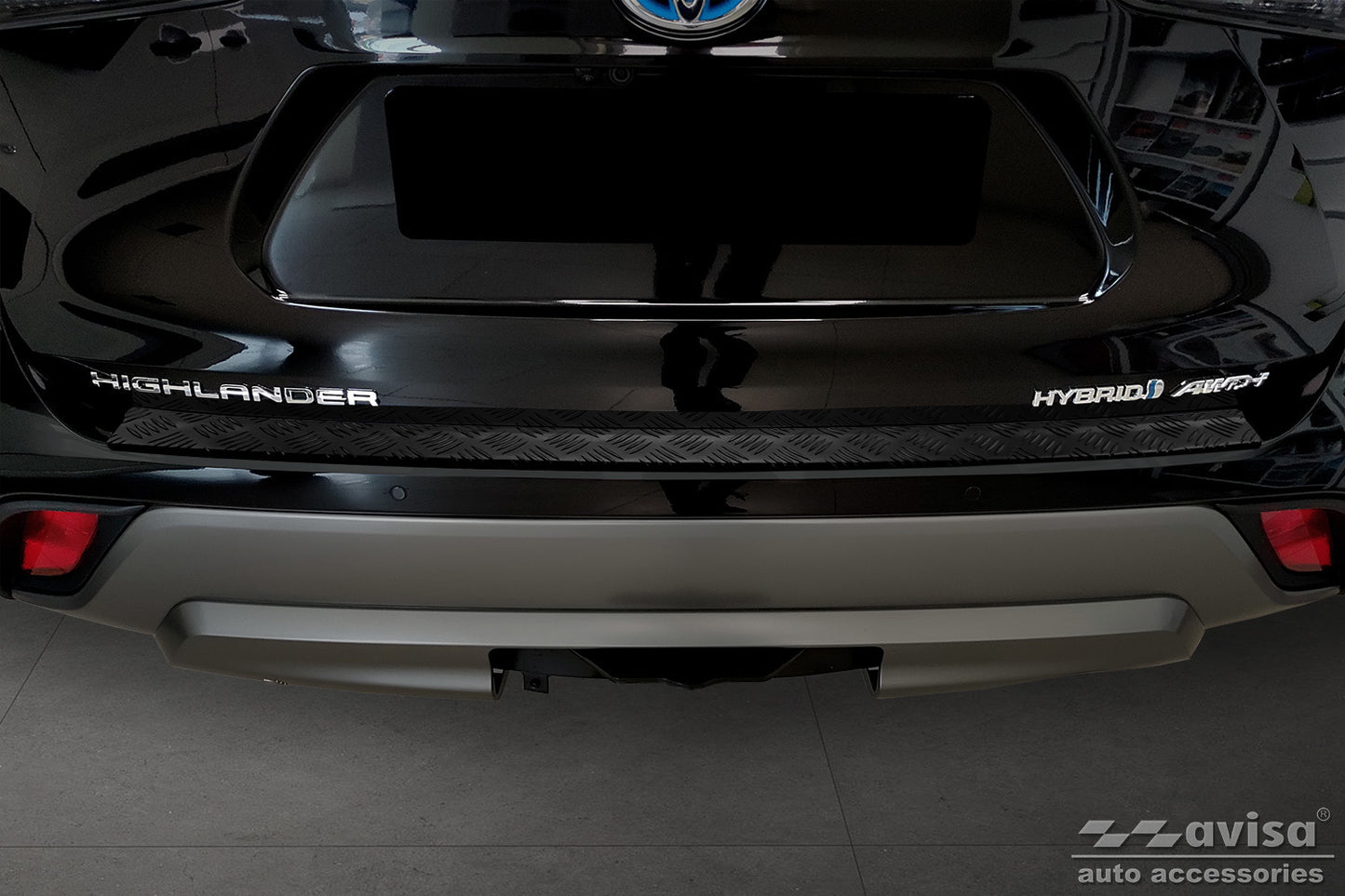 protector de parachoques trasero TOYOTA HIGHLANDER