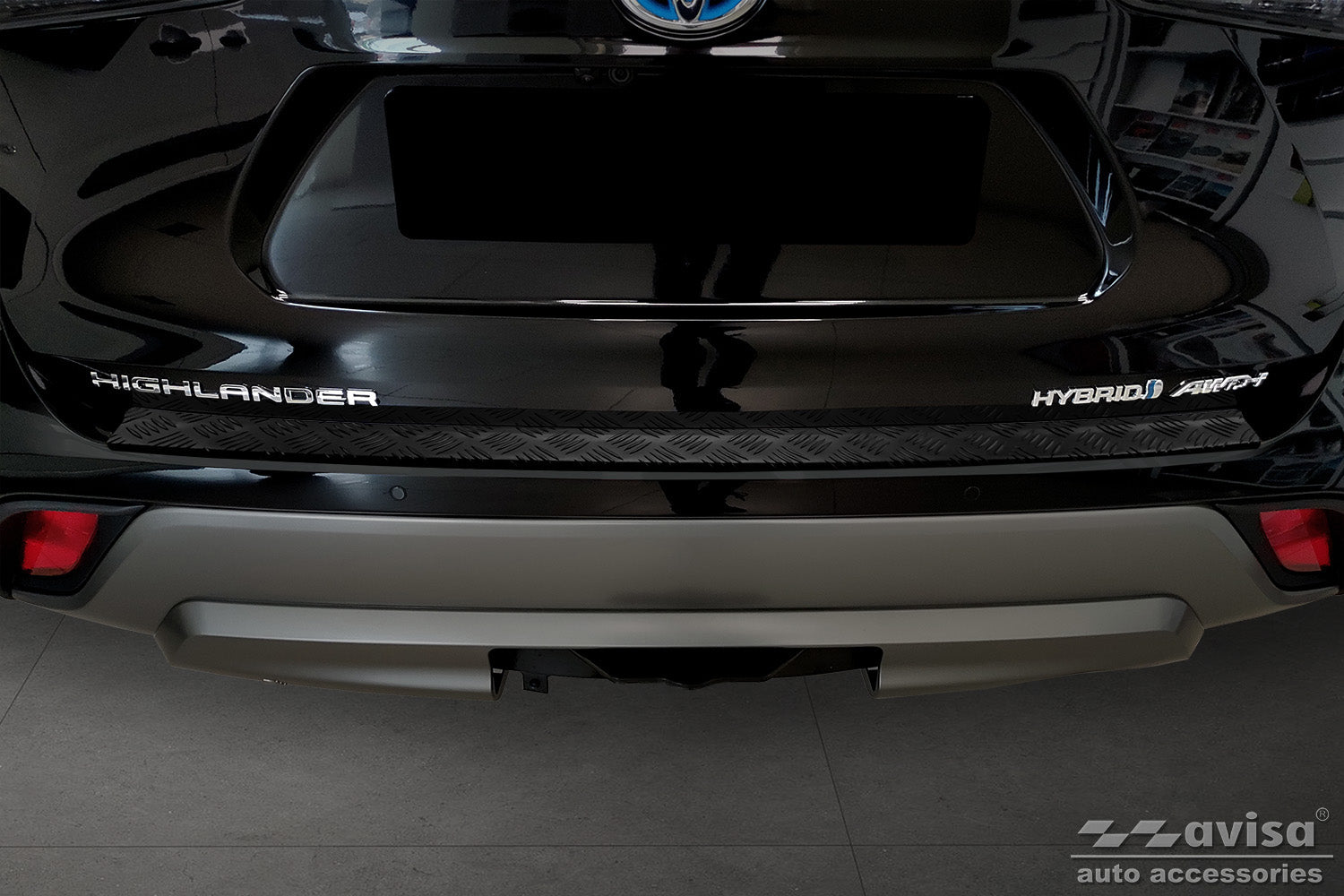 protector de parachoques trasero TOYOTA HIGHLANDER