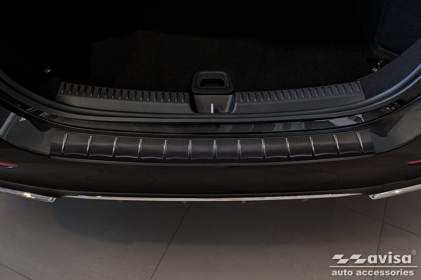 protector de parachoques trasero MERCEDES CLASE E W214 negro