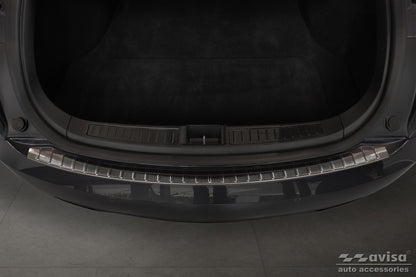 protector de parachoques trasero TESLA MODEL S liftback negro