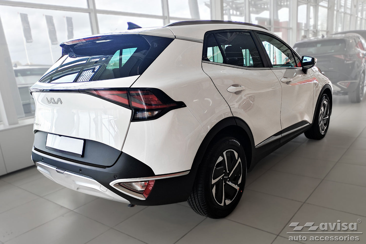 protector de parachoques trasero KIA SPORTAGE