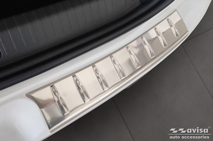 protector de parachoques trasero 2 piezas CITROEN C4X plata