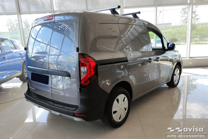 Protector umbral de puertas en relieve RENAULT KANGOO plata satinado