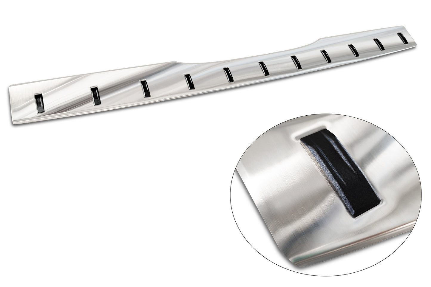 protector de parachoques trasero MERCEDES CLASE V W447 plata satinado