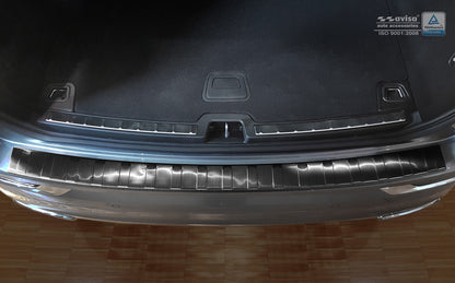 protector de parachoques trasero VOLVO XC60 negro 2021+