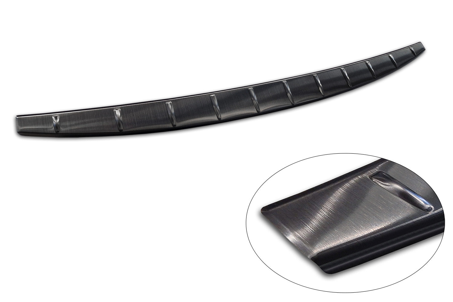 protector de parachoques trasero VOLVO V60 CROSS COUNTRY negro 2018+