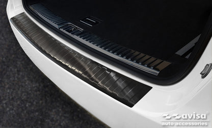 protector de parachoques trasero PORSCHE CAYENNE (92A) negro