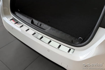 protector de parachoques trasero PEUGEOT 308 SW combi plata