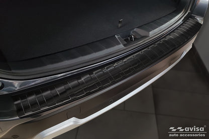 protector de parachoques trasero SUBARU FORESTER suv negro 2018-24