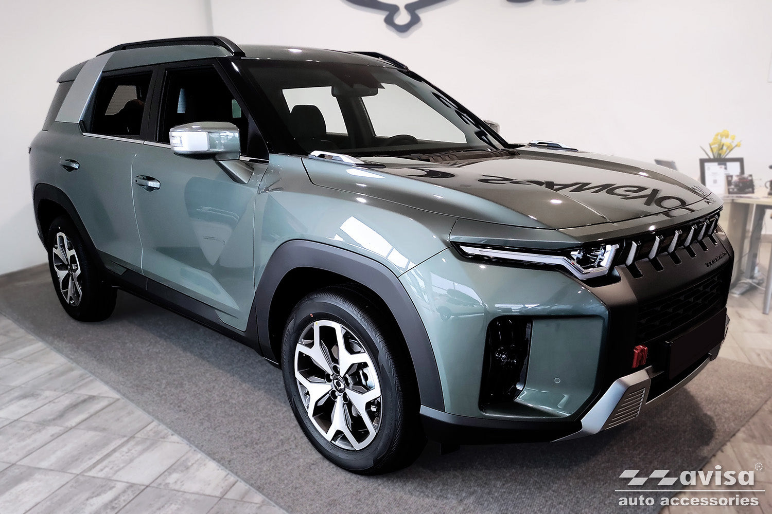 protector de parachoques trasero SSANGYONG TORRES