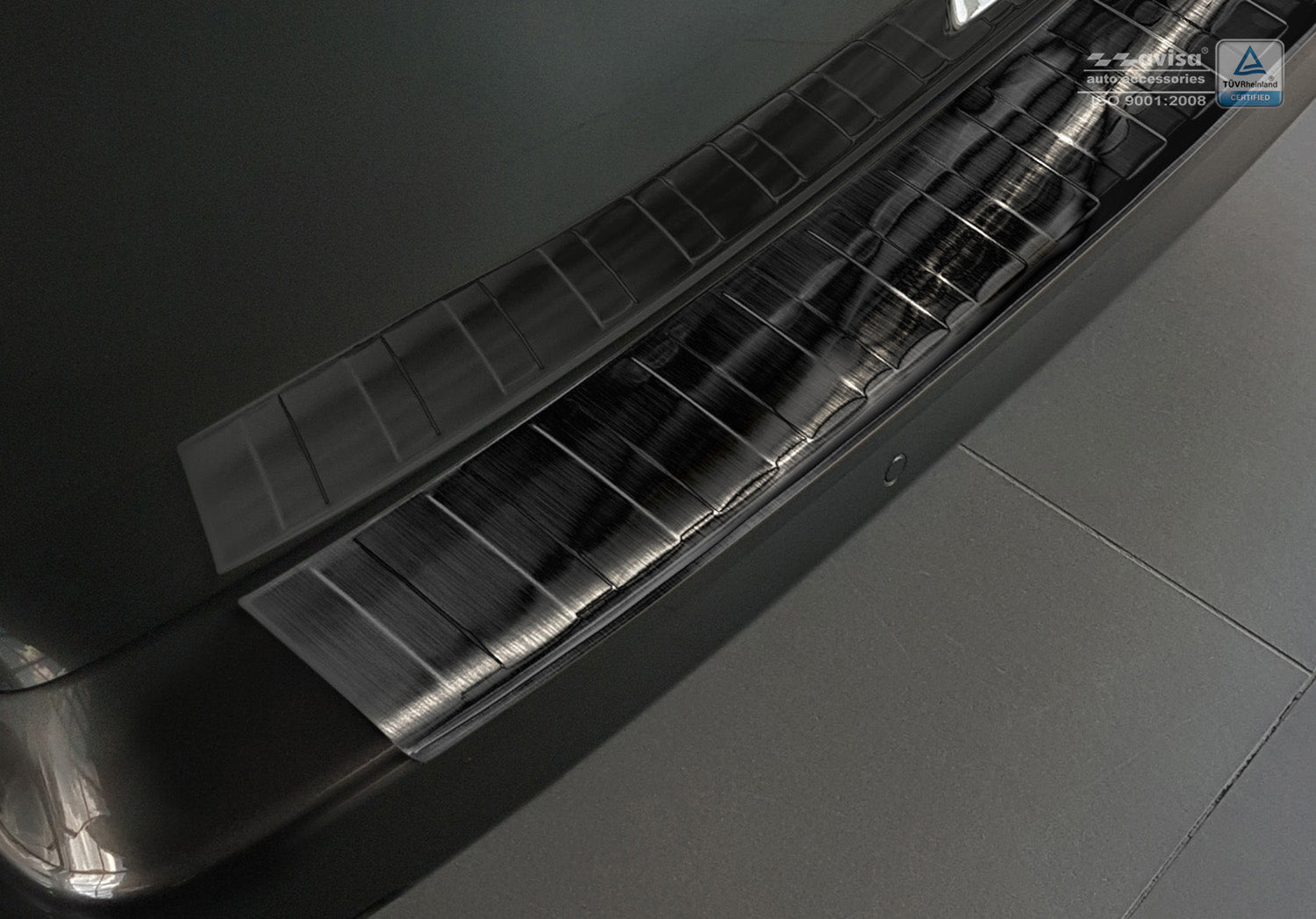 protector de parachoques trasero CITROEN SPACE TOURER negro 2016+