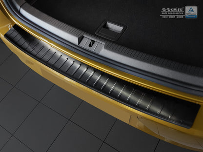 protector de parachoques trasero VW GOLF negro