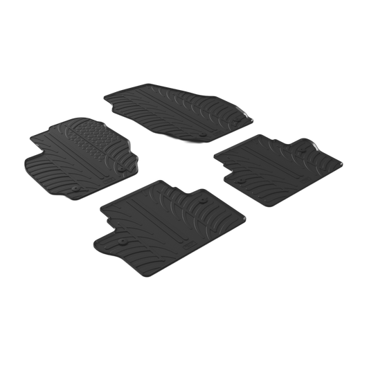 Alfombrillas de goma - VOLVO V70 2007> / CX70 2008-2016-ICCTUNING