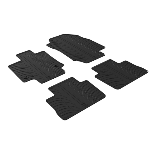 Alfombrillas de goma - TOYOTA Rav 4 Hybrid 2019>-ICCTUNING