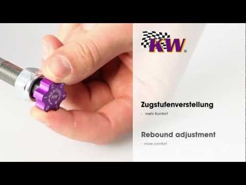 KW Suspensión roscada V3 Clubsport incl. soportes de amortiguador SEAT IBIZA III (6L1) 02/2002-11/2009