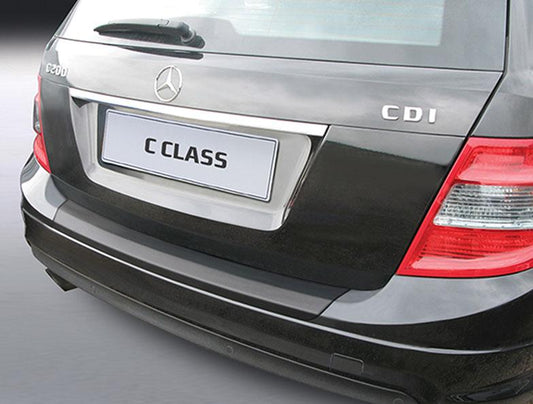 Protector de parachoques trasero Mercedes C CLASS W204T TOURING 10.2007>2.2011 (SPORT/AMG PACK)-PROTECTOR DE PARACHOQUES-ICCTUNING