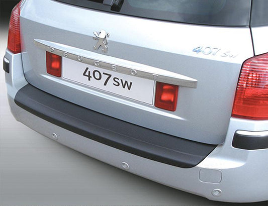 Protector de parachoques trasero Peugeot 407SW >3.2009-PROTECTOR DE PARACHOQUES-ICCTUNING