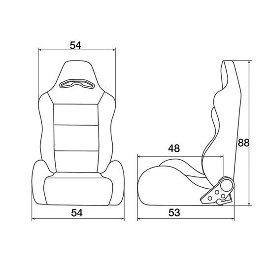 Asiento deportivo Miki-Asientos-ICCTUNING