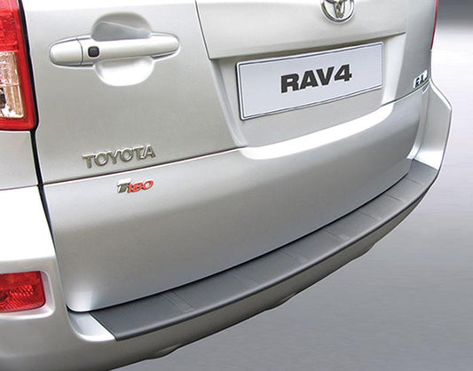 Protector de parachoques trasero Toyota RAV 4 5 DR 4X4 2008>2.2013 ✘ Llanta de repuesto en portón T180/XT-R TEXTURIZADO-PROTECTOR DE PARACHOQUES-ICCTUNING