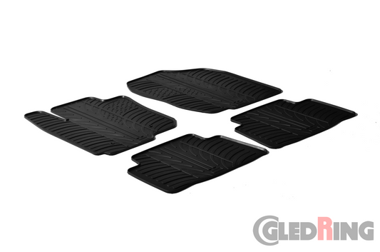 Alfombrillas de goma - TOYOTA Rav4 2005-2013-ALFOMBRILLAS DE GOMA-ICCTUNING