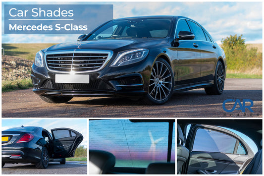 parasoles car shades Mercedes-Benz S Class LWB ( V222 ) 4 puertas 2014-2020 - completo