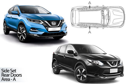 Parasoles Nissan Qashqai-5  puertas 2013-2018