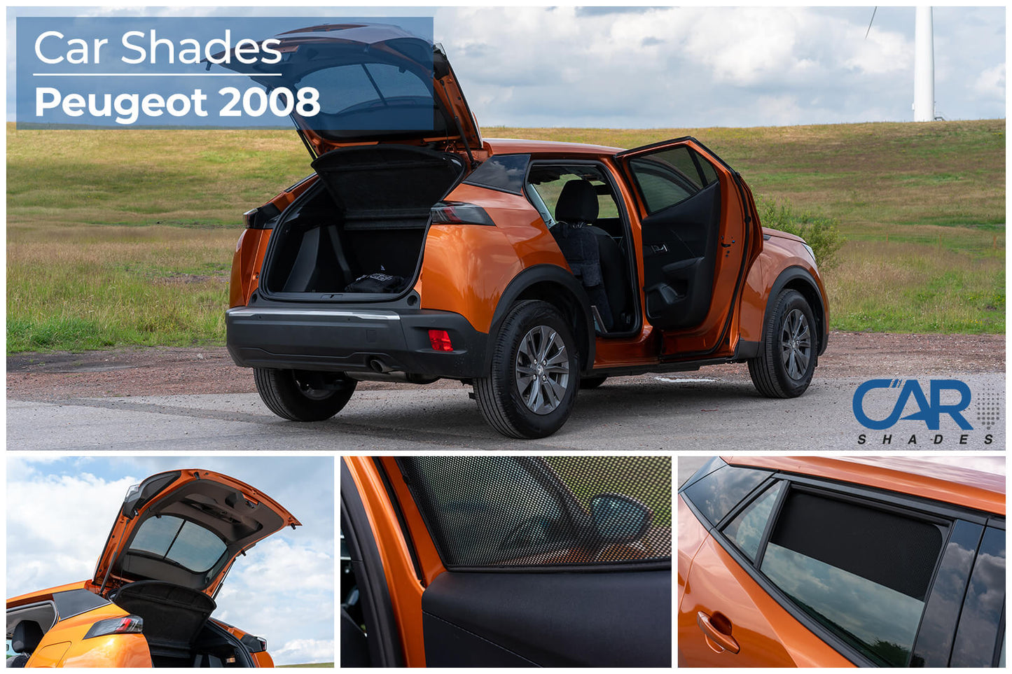 Peugeot 2008 5 puertas 2020>-PARASOLES-ICCTUNING