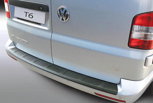Protector de parachoques trasero VW T6 CARAVELLE/COMBI/MULTIVAN/TRANSPORTER 6.2015> 2xPUERTAS TEXTURIZADO-PROTECTOR DE PARACHOQUES-ICCTUNING