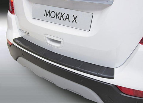 Protector de parachoques trasero Opel MOKKA X 10.2016> CON CANAL-PROTECTOR DE PARACHOQUES-ICCTUNING