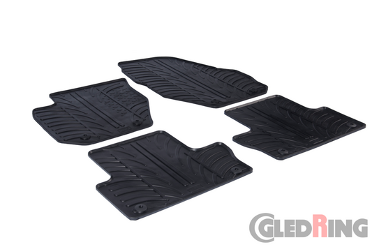 Alfombrillas de goma - VOLVO XC60 2008>-ALFOMBRILLAS DE GOMA-ICCTUNING