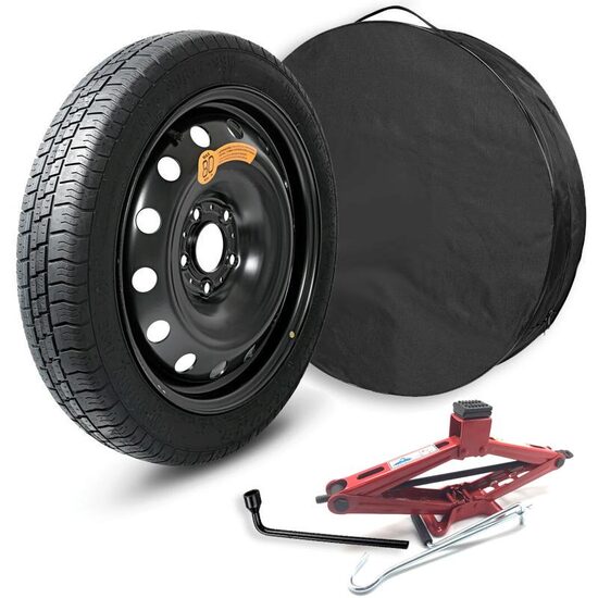 Kit rueda de galleta Neumático 125/85R16 Rueda de Acero-ICCTUNING